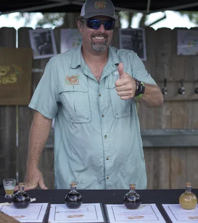 a man wearing sunglasses