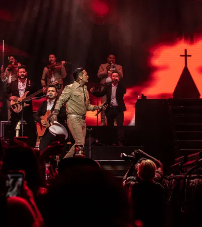 a group of people on a stage
