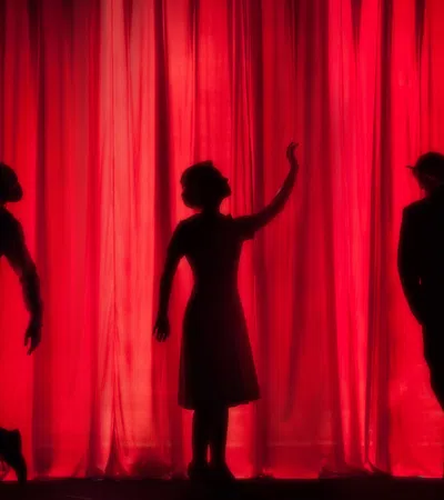 a group of people dancing