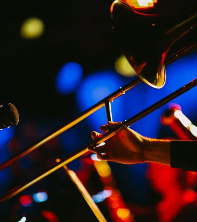 a person playing a musical instrument