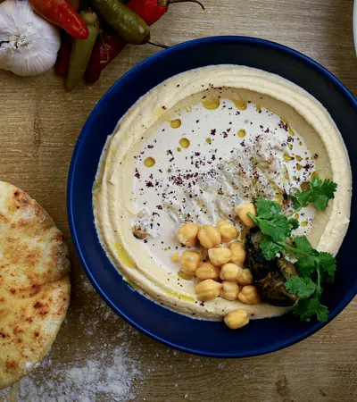 a plate of food