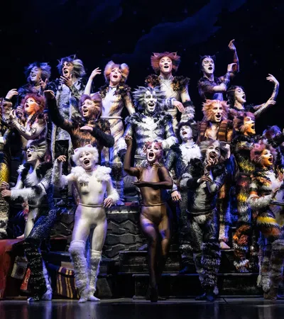 a group of people on a stage