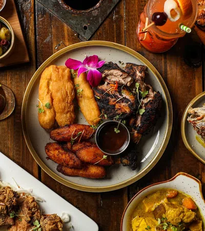 a plate of food