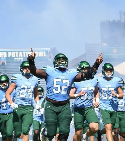 a group of football players