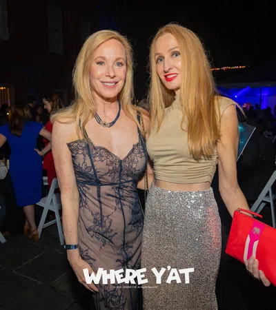 two women posing for a picture
