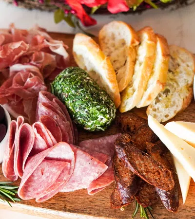 a plate of food
