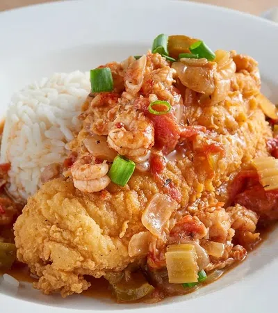 a plate of food