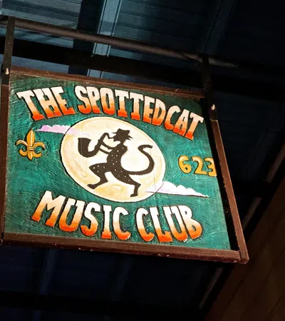 a sign on a building