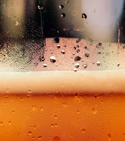 a close up of a piece of food