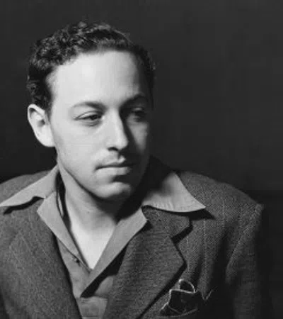 Tennessee Williams in a suit