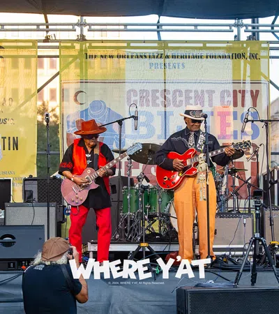 a group of people on a stage