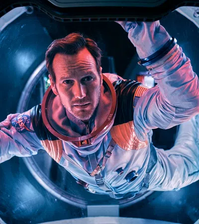 a man in a space suit
