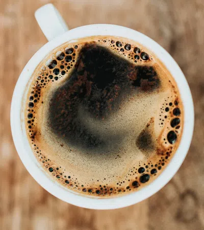 a cup of coffee
