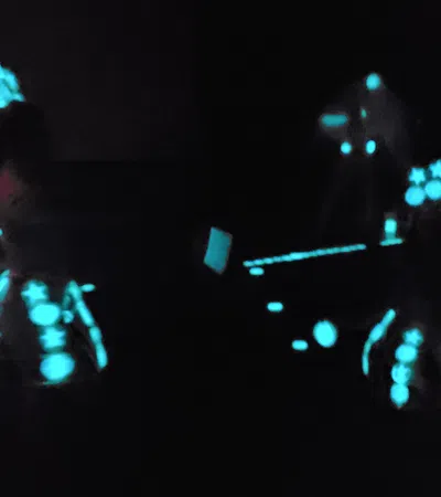 Hunter Cole's Glowing Artwork