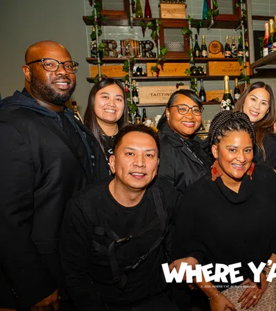 Celebrating Where Y'at Magazine Annual naughty or nice Christmas Party at Briquette Wine Room on Thursday December 12, 2025...