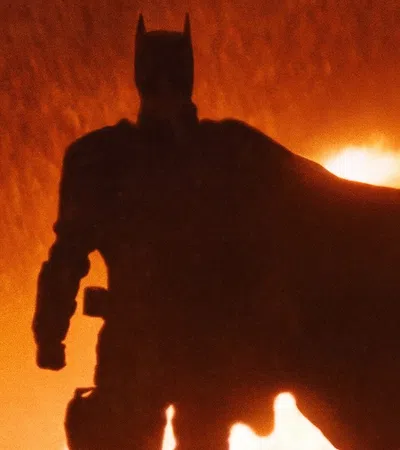 a silhouette of a person