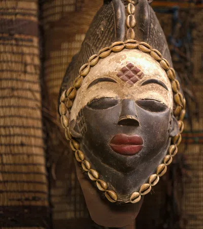 a mask of a person