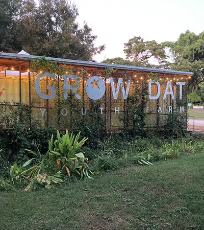 a sign on a fence