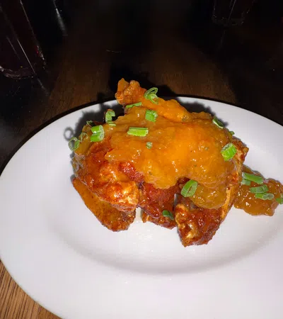 a plate of food