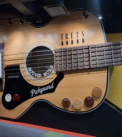 a close-up of a music instrument