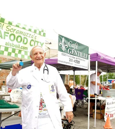 Al Scramuzza Still Reigns As the Crawfish King