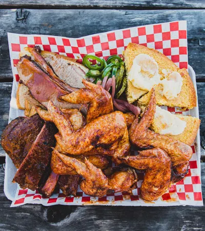 a plate of food