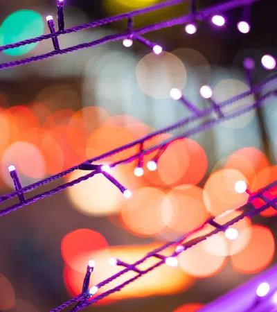 a string of lights