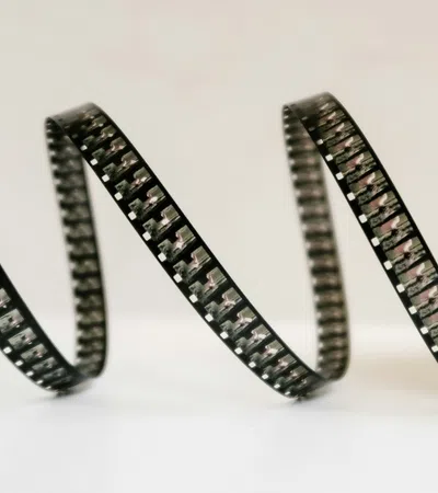 a group of black and silver objects