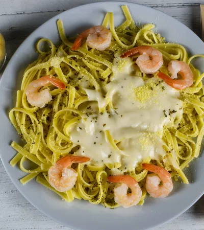 a plate of food