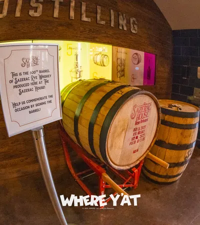 a group of barrels