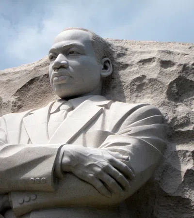 a statue of a man