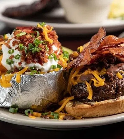 a plate of food