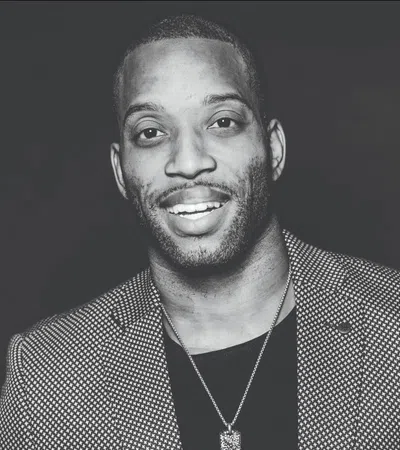 Trombone Shorty with a beard