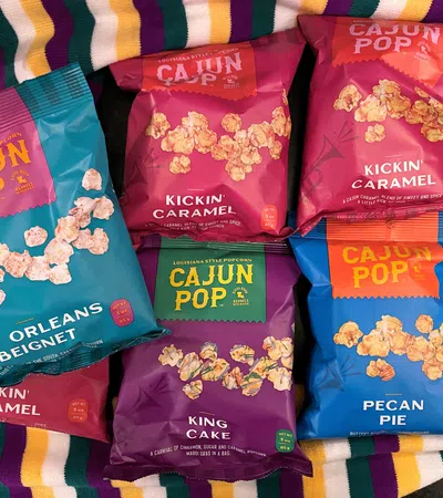 Cajun Pop Has King Cake in the Bag