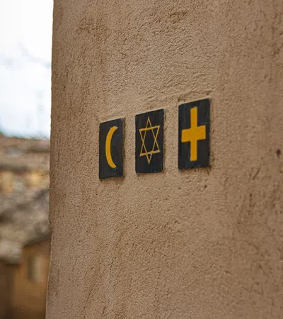 a sign on a building