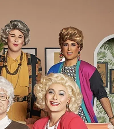 a group of people posing for a photo