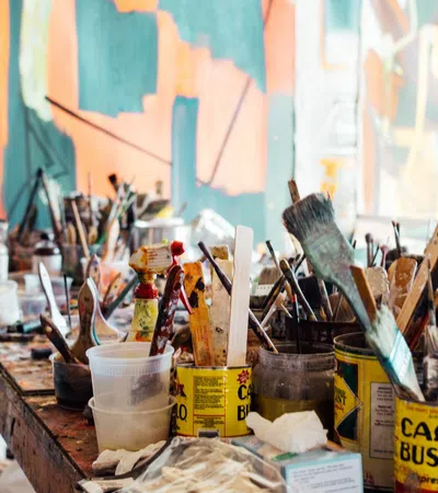a room full of tools