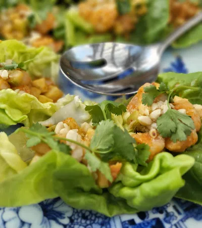 a plate of food