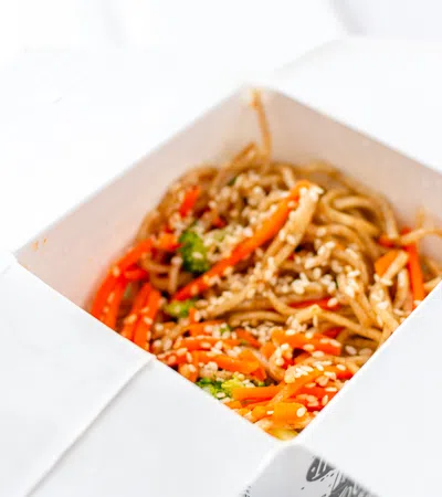 a box of food