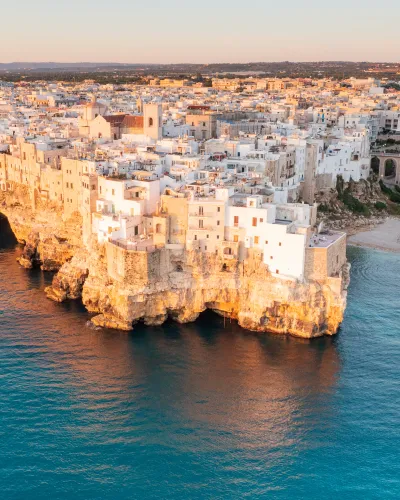 a city built on a cliff