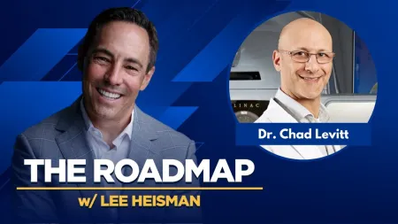 Portraits of Lee Heisman and Dr. Chad Levitt on a blue background with text The Roadmap podcast.