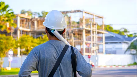 a man wearing a helmet