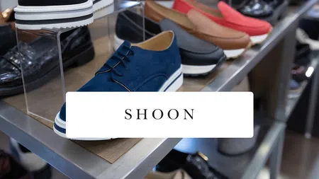 a display of shoes