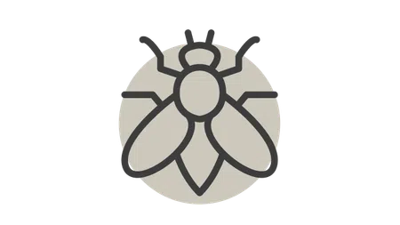 a black and white logo