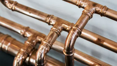 Signs of septic blockage causing gurgling pipes
