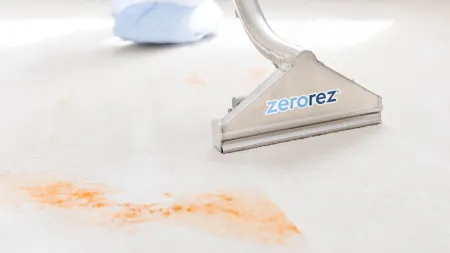 zerorez steam cleaning norovirus stain on carpet