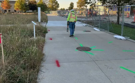 Image for Understanding the Colors of Utility Line Markings