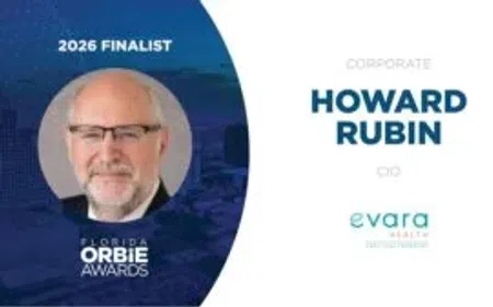 2026 Florida ORBIE Awards finalist Howard Rubin from Evara Health in corporate category