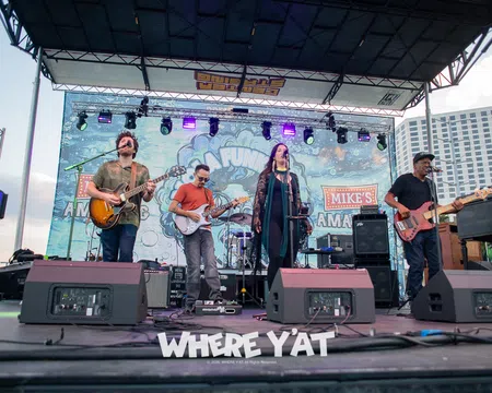The NOLA Funk Festival opens at a new location—Goldring Woldenberg Riverfront Park, in front of the Audubon Aquarium Plaza in New Orleans—with four stages. The performing artists closing the first night were Marc Broussard at NOTCF Square and Galactic at the AOS Great Lawn stage on Friday, October 16, 2026. Funk Fest schedule is from Friday October 16, 2026 through Sunday October 18, 2026 with live music, food and culture events. #nolafunkfest2026 #nolafunkfest