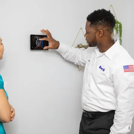 a man taking a picture of a woman